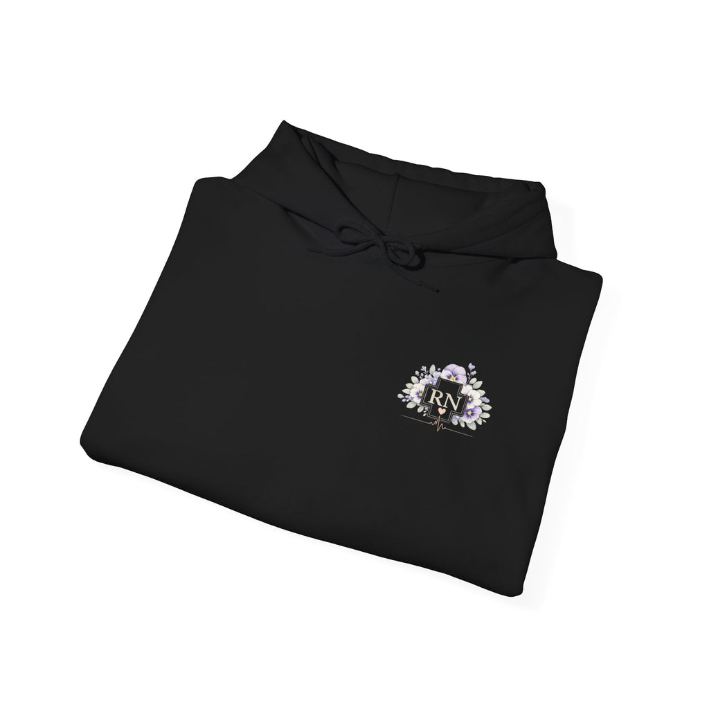 RN Floral Logo Hoodie