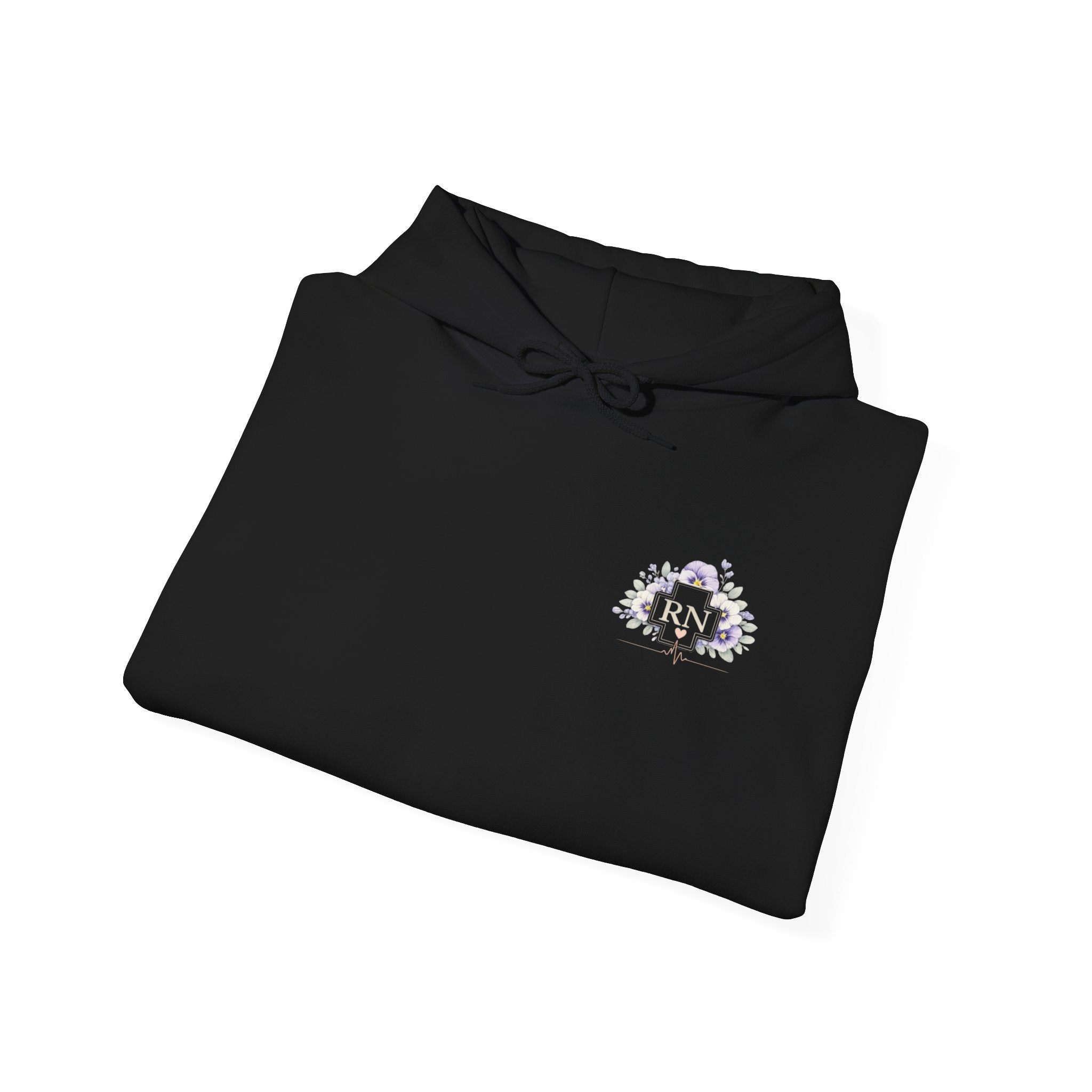 RN Floral Logo Hoodie
