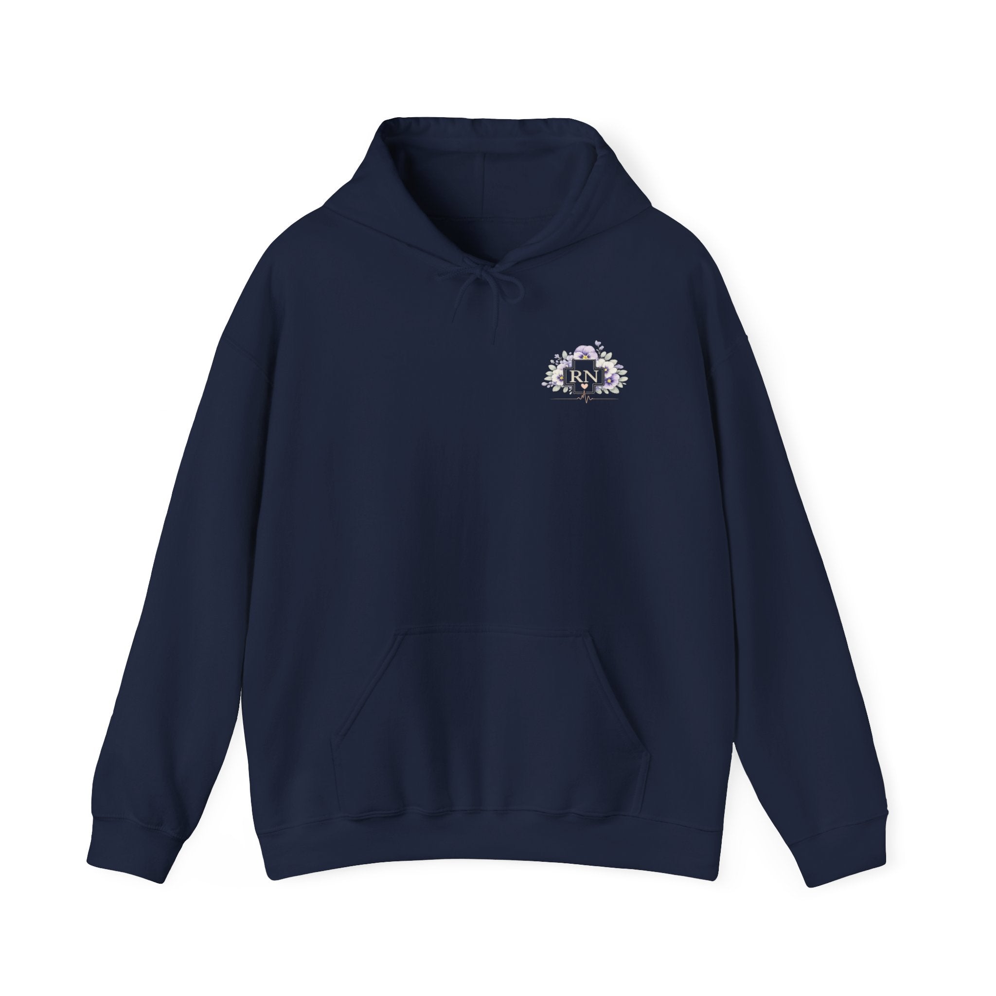 RN Floral Logo Hoodie