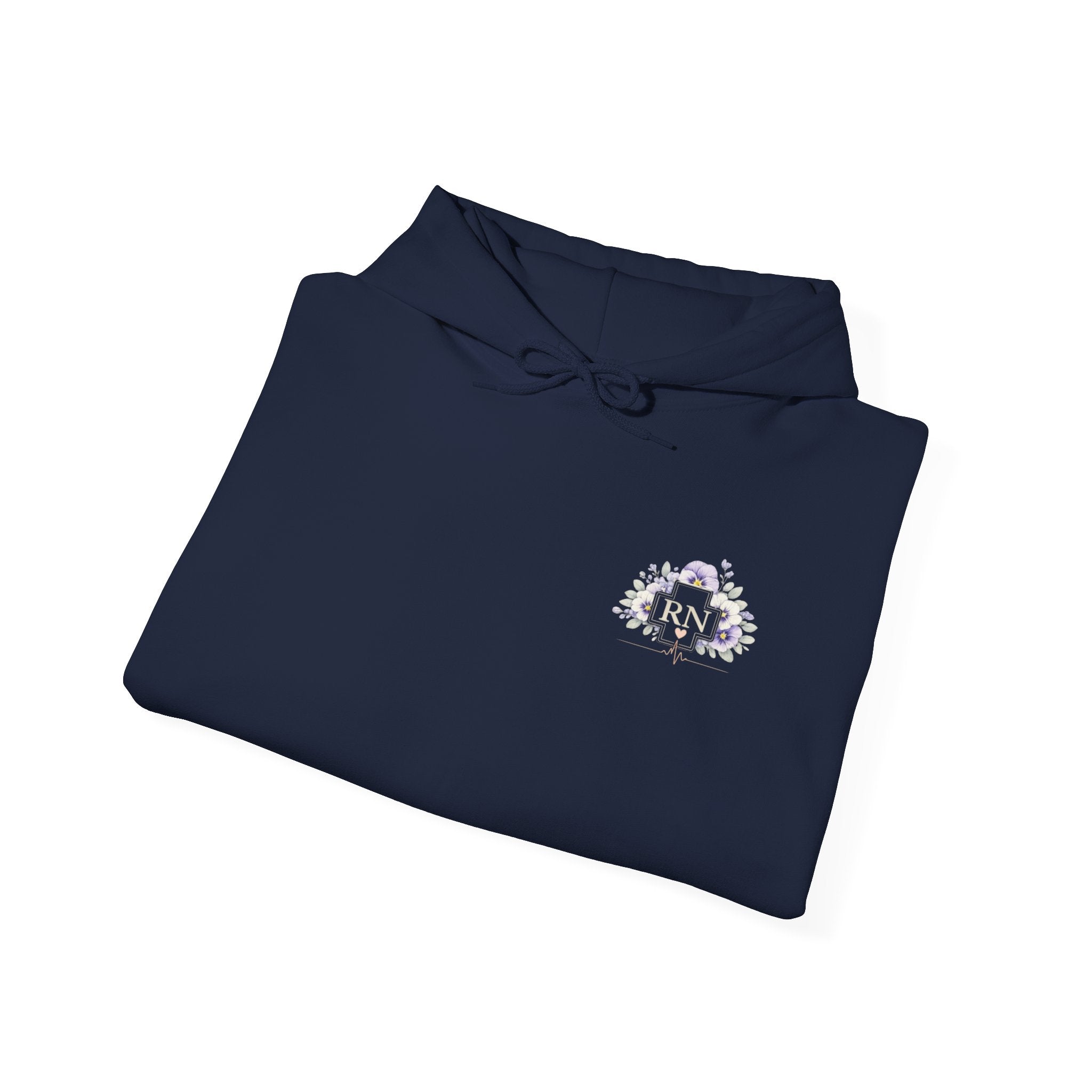 RN Floral Logo Hoodie