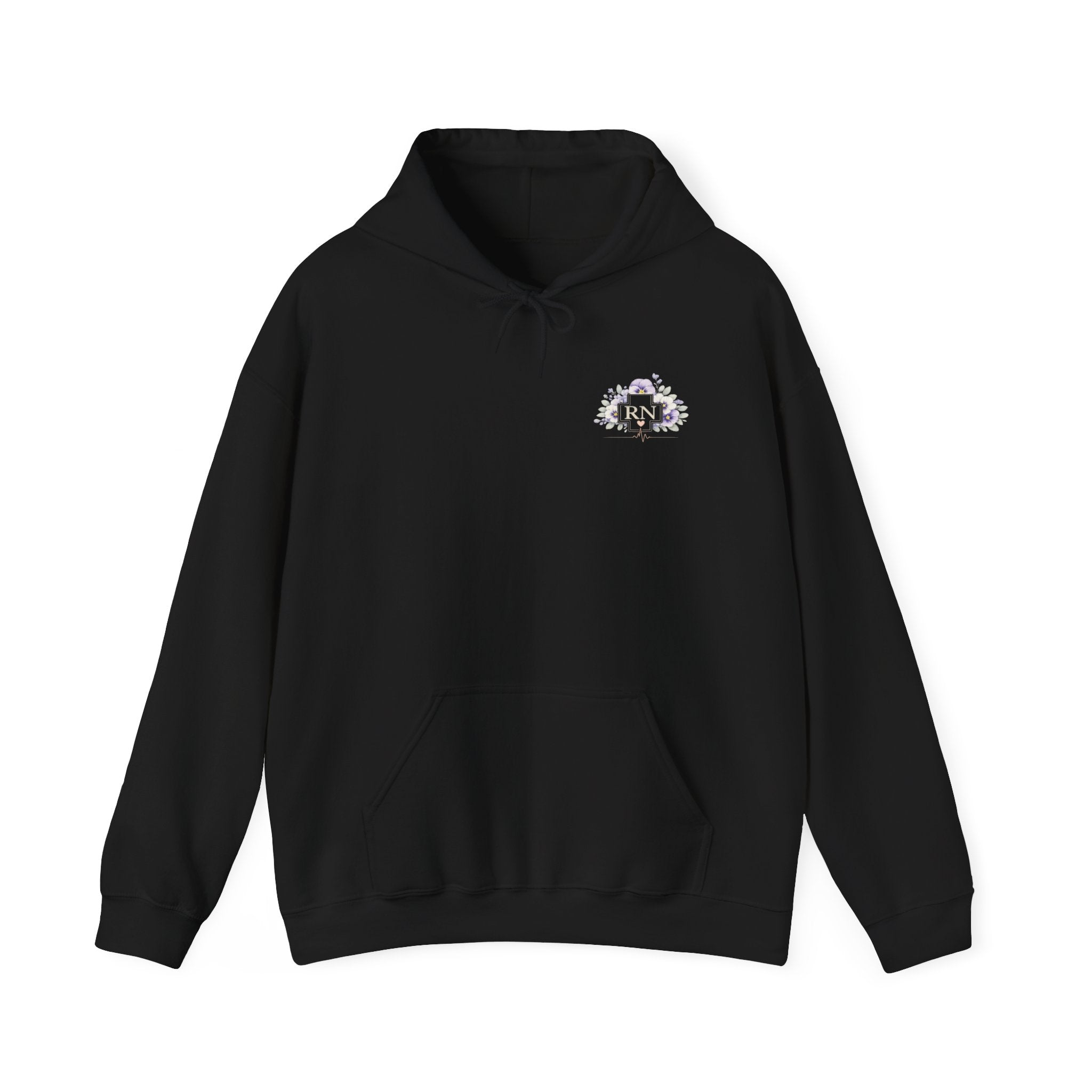 RN Floral Logo Hoodie